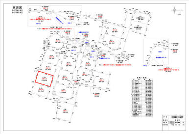 １８号地実測図【アイタウン多肥Ⅱ】