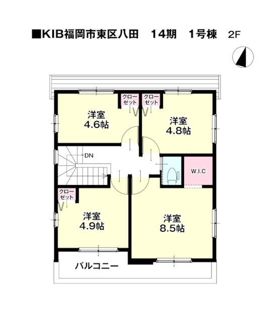 物件画像 福岡市東区 八田３丁目 (舞松原駅) 2階建 4LDK