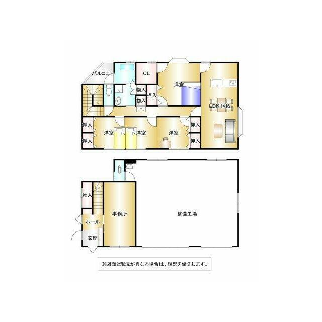※家具追加間取イメージ。なお家具等は販売価格には含まれません。