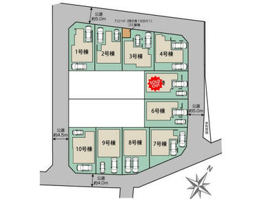 Green Park ～East Area～ 区画図