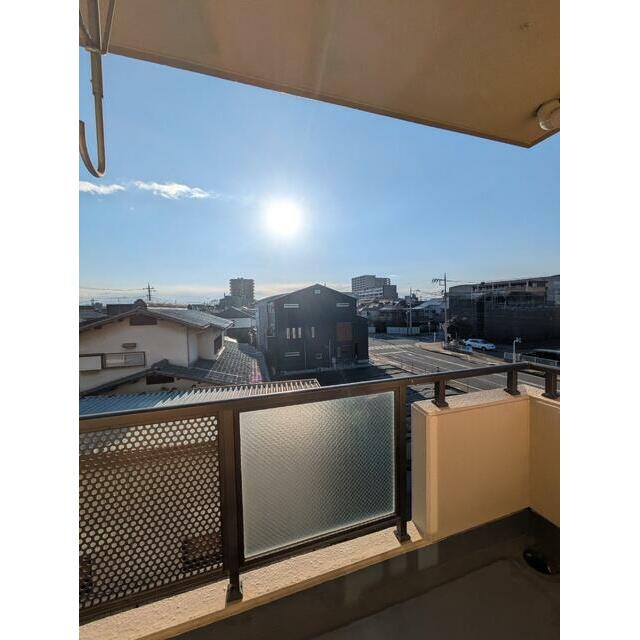 見晴らし良好のバルコニーからの眺め