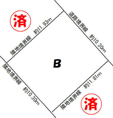 Ｂ区画：１２２．３２㎡、１０，７３０，０００円