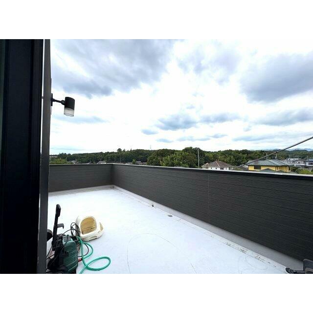 屋上もございます