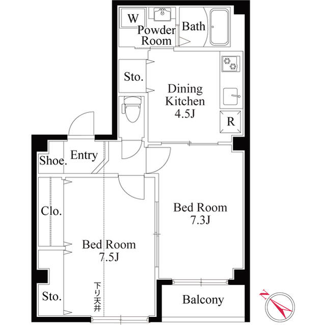 カーサ スズキ ０４０１ 2dk 北区の貸マンションの物件情報 賃貸 アパート マンション 一戸建て 東京都新宿区の賃貸なら株式会社azzurri 5fccbf1fc3c8d530aca42523