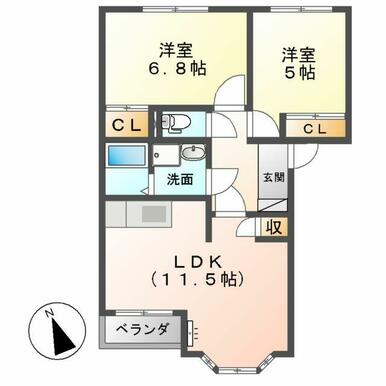 間取図(平面図)