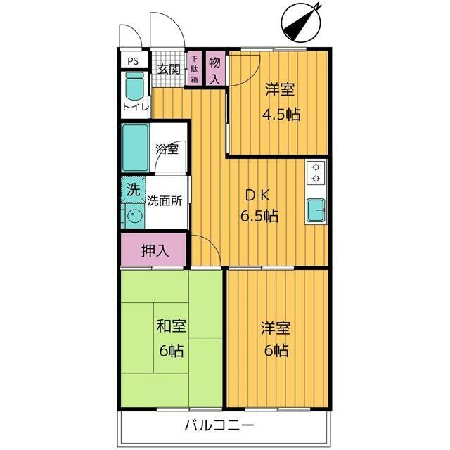 ※図面と現況が異なる場合、現況を優先します。※室内の写真は全て同タイプ他居室の物となり、イメージです