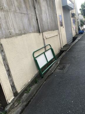 壁面の広告も可能