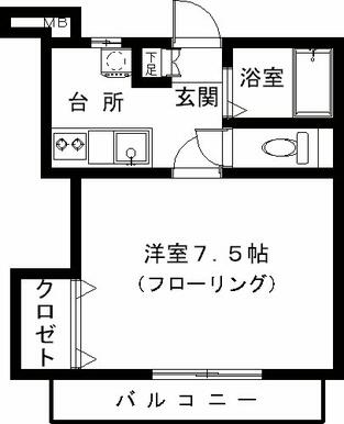 物件間取図