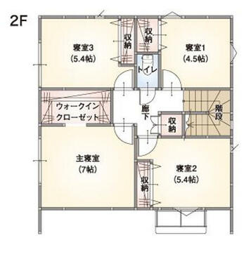 ☆商品プラン「Ｐｌａｉｎ（プレイン）」２Ｆ間取り