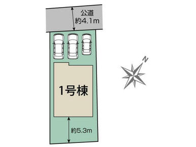 名古屋市港区船頭場2丁目1棟 区画図