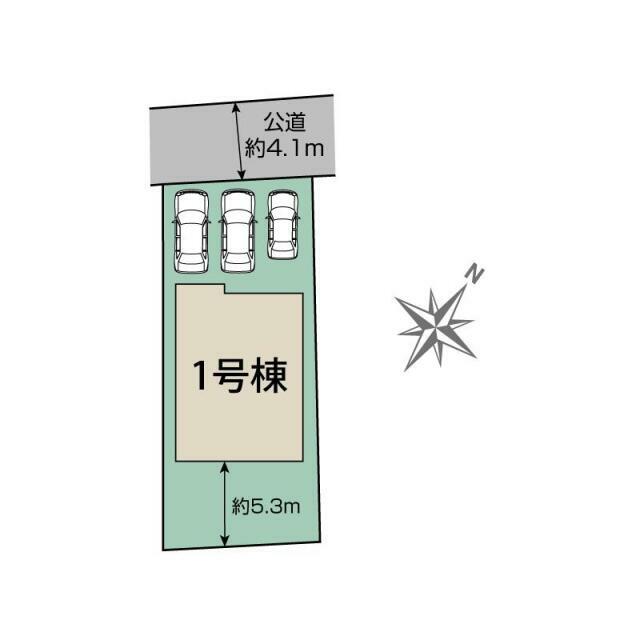 名古屋市港区船頭場2丁目1棟 区画図