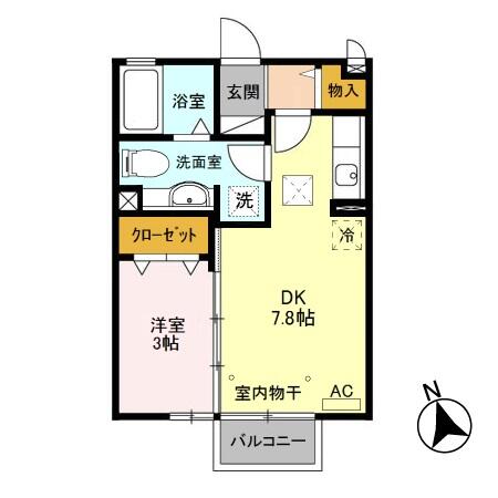 アヴァンセ １０３ 1dk 宇都宮市の貸アパートの物件情報 賃貸 アパート マンション 一戸建て 栃木県の賃貸 売買 空き家ならサングランド 6033ffb5c3c8dd51a8