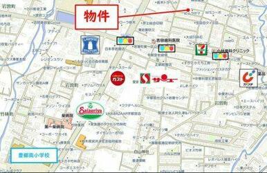 現地案内図
