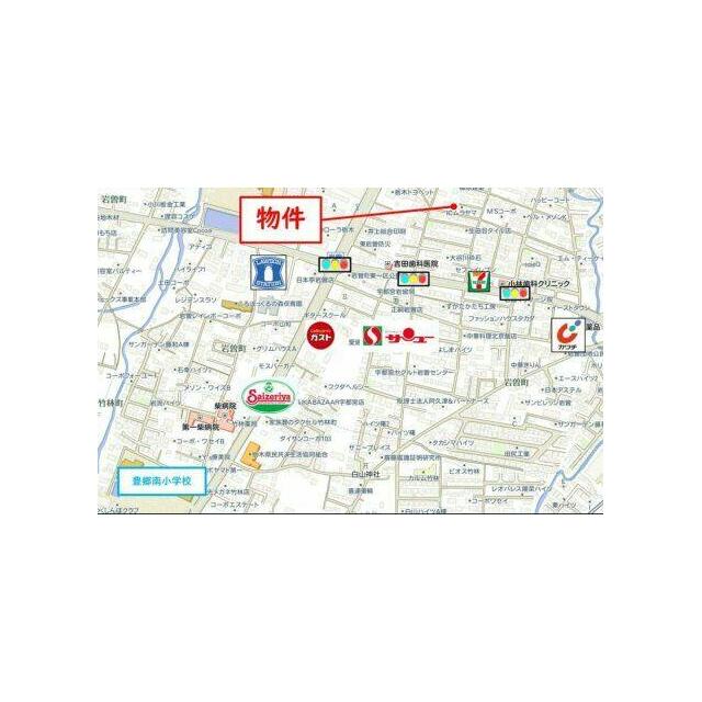 現地案内図