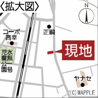 現地案内図・拡大