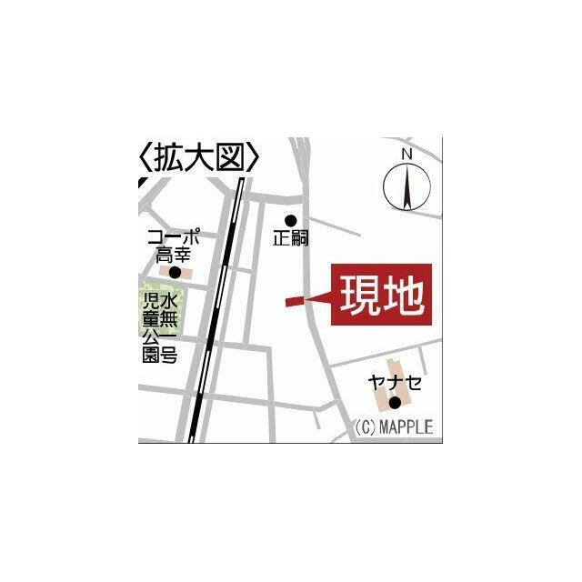 現地案内図・拡大
