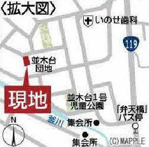 現地案内図・拡大