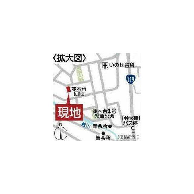 現地案内図・拡大