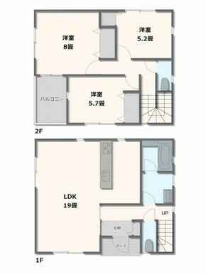 １号棟・３ＬＤＫ