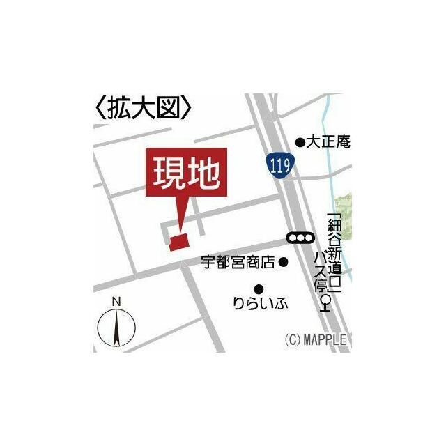 現地案内図・拡大
