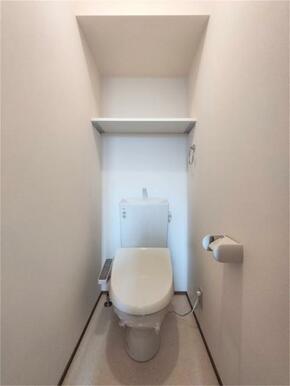 （イメージ）トイレは温水洗浄便座を設置してあります。