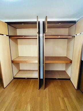 「洋室」大容量のクローゼットもあります。