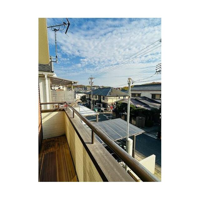 「眺望」バルコニーからの眺望です。