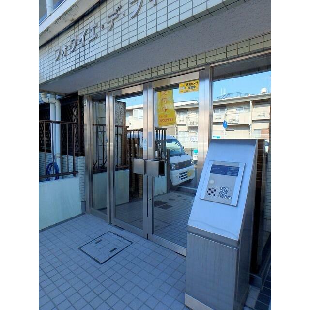 オートロック付きエントランス♪