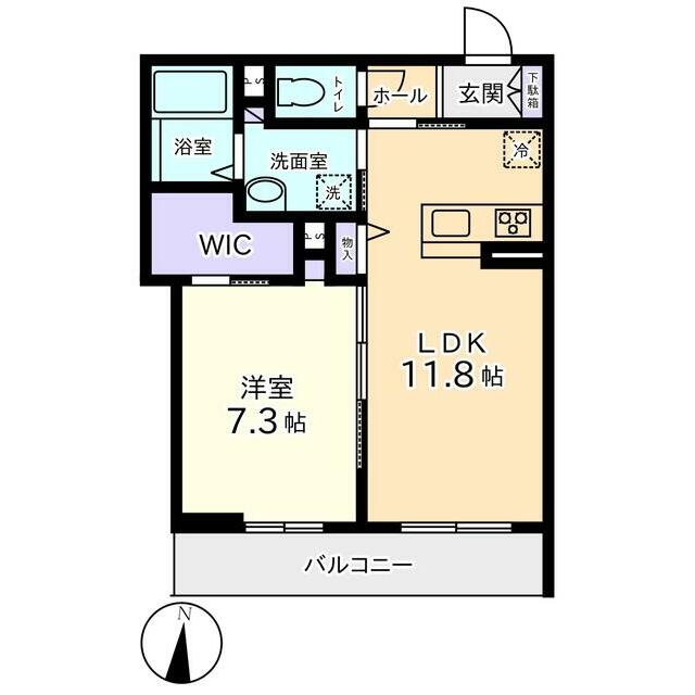 ＷＩＣもある広々1ＬＤＫです♪