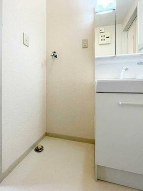 室内洗濯機置き場です。