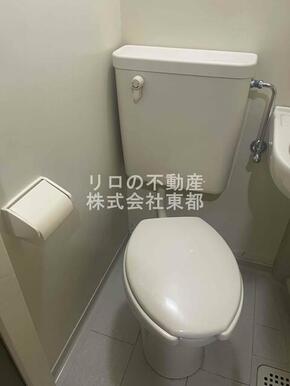 清潔感のある洋式トイレです♪