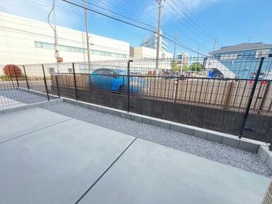 専用庭付き☆毎日のお洗濯やちょっとしたガーデニングにも♪
