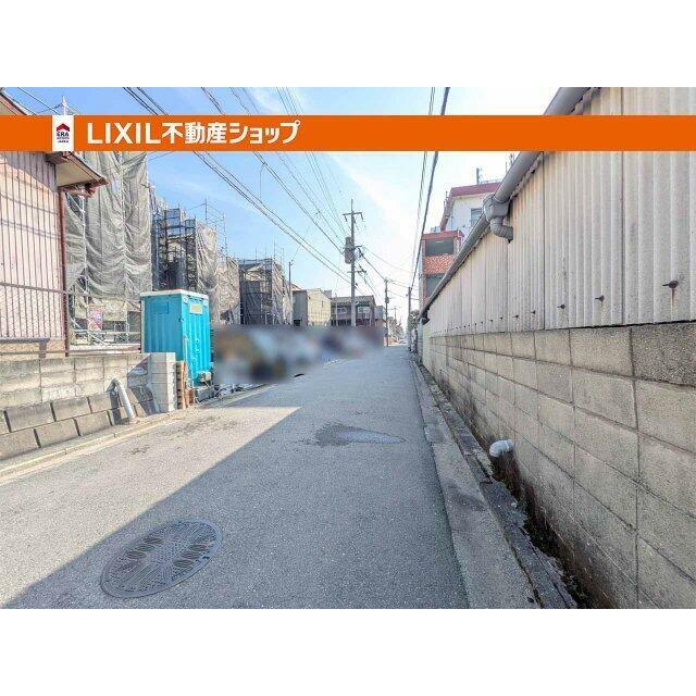 前面道路です。接道状況　西側　5.2ｍ　撮影1/16