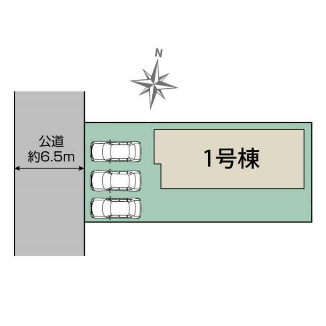 平塚市西八幡3丁目1棟 区画図