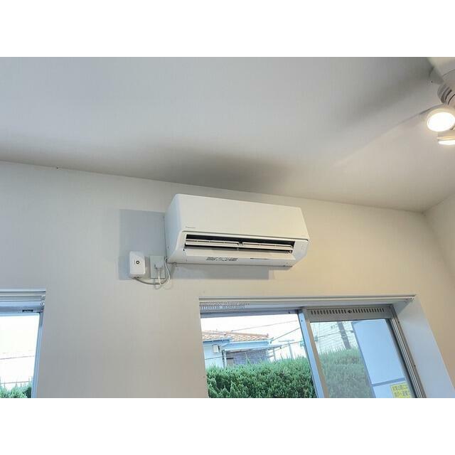 エアコンは新規交換済