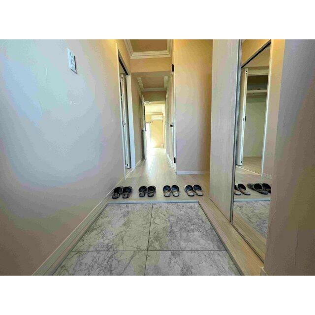 玄関床イタリアンタイル