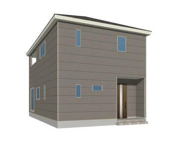 ２号棟　外観(完成予想図)