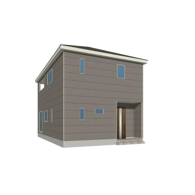 ２号棟　外観(完成予想図)