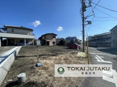 西側約4M幅員の公道です！お好きなメーカーで建築可能です＾＾