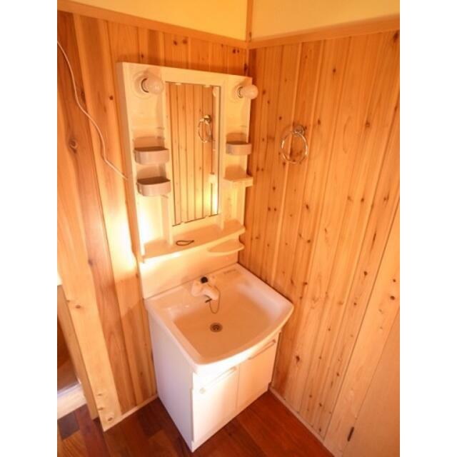 室内洗濯機置き場有り　洗髪洗面化粧台　前回募集時の参考写真