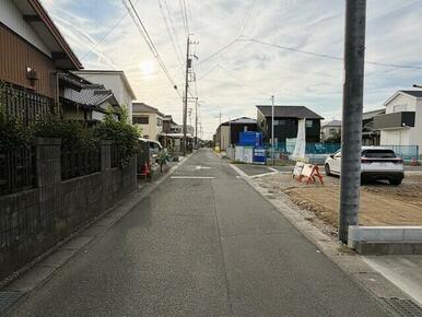前面道路
