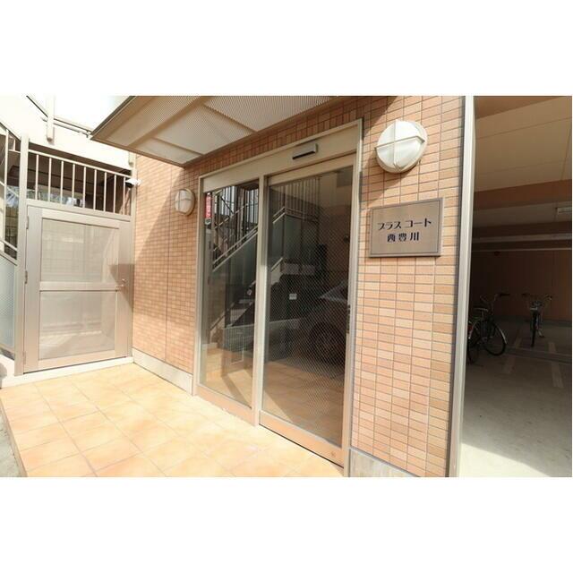 1F ｴﾝﾄﾗﾝｽ 防犯カメラ設置有 共用階段入口