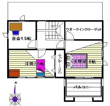 ２階平面図