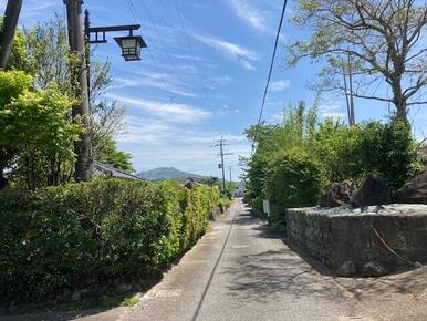 前面道路