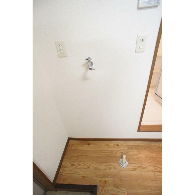 室内洗濯機置場♪雨でも安心してお洗濯できます！