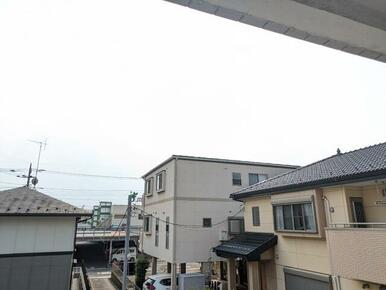 高い建物がないので見晴らし良好