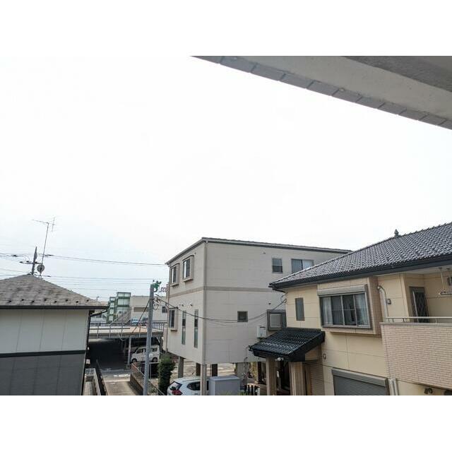 高い建物がないので見晴らし良好