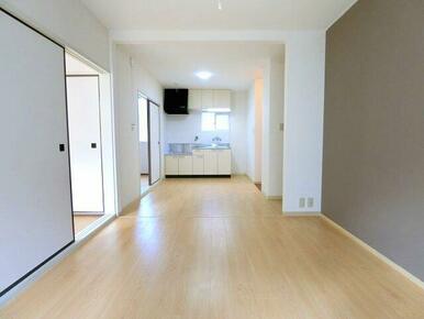 ゆったり過ごせるリビングです