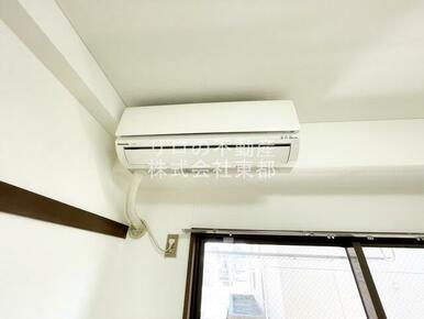 エアコン設置済みなので入居後すぐに使えて快適です！