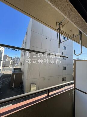 バルコニーからの景色です！圧迫感がないので暮らしやすい♪